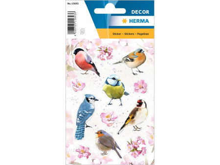 HERMA Sticker DECOR 'Oiseaux de chez nous'