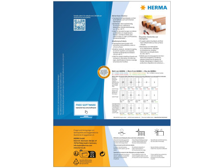 HERMA Étiquette en papier spécial résistant aux intempéries