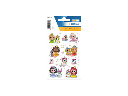 HERMA Sticker pailleté MAGIC Sweet Princess
