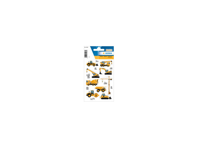 HERMA Sticker transpuffy MAGIC Animaux de la prairie
