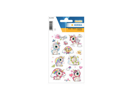 HERMA Sticker transpuffy MAGIC Animaux de la prairie