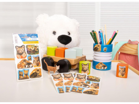 HERMA Autocollants DECOR 'Photos de chats'