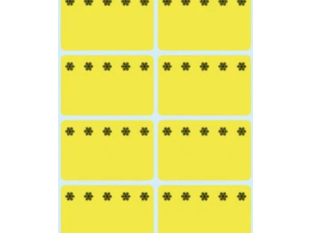 HERMA étiquettes pour surgelés, 26 x 40 mm, jaune fluo