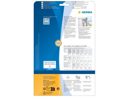 HERMA Etiquette de plaque signalétique SPECIAL, 96 x 50,8 mm