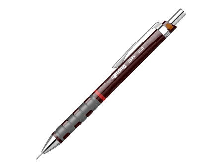 rotring Porte-mines fin Tikky 0,5 mm, rouge vin