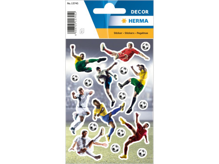 HERMA Sticker DECOR Footballeur en action