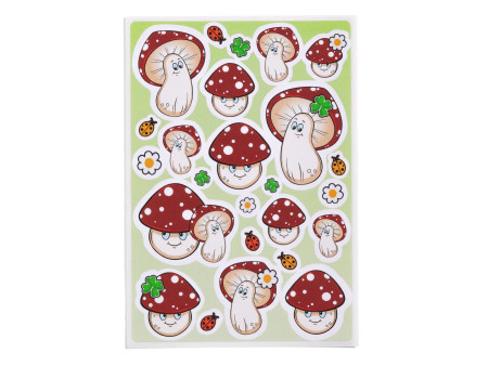 HERMA Sticker DECOR Champignons porte-bonheur