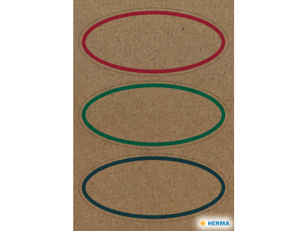 HERMA Étiquette pour la maison HOME, 76 x 35 mm, ovale