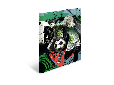HERMA Chemise à élastique 'Street Soccer', carton, A3