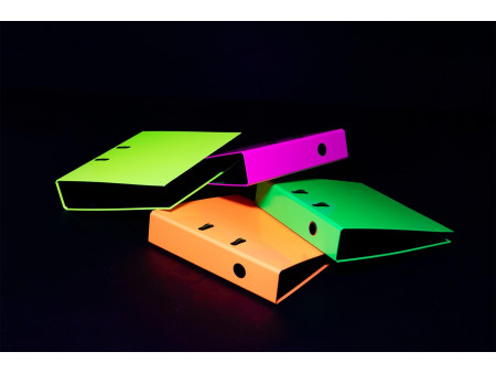 HERMA Classeur à motifs 'Fluo', A4, vert fluo