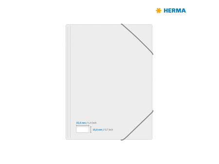 HERMA Etiquette universelle SPECIAL, 35,6 x 16,9 mm, blanc
