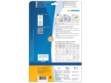 HERMA Etiquette universelle SPECIAL, 88,9 x 46,6 mm, blanc