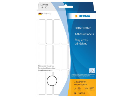 HERMA Étiquette multi-usage, 13x50mm, inscriptible à la main