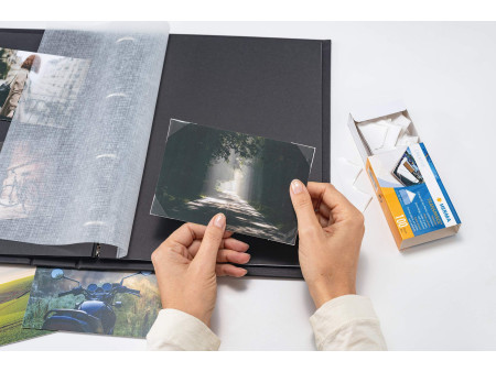 HERMA Transparol Coins-photos, extra grand, bandes de 2