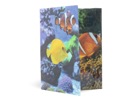 HERMA Chemise à élastiques 'poissons', PP Glossy, A4