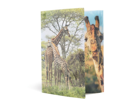HERMA Chemise à élastiques 'girafe', PP Glossy, A3