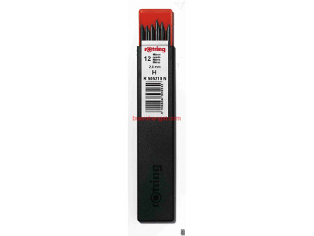 rotring Mines pour porte-mines 2,0 mm, dureté: HB