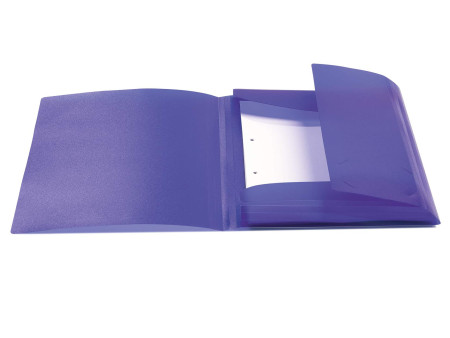 HERMA Chemise à élastiques, PP, A4, violet translucide