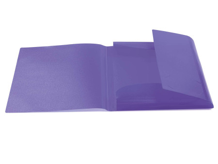 HERMA Chemise à élastiques, PP, A3, violet translucide
