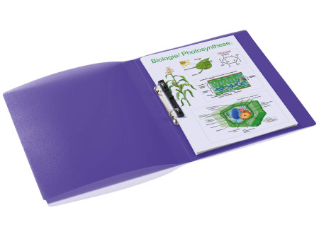 HERMA Classeur à anneaux, A4, mécanisme à 2 anneaux, violet