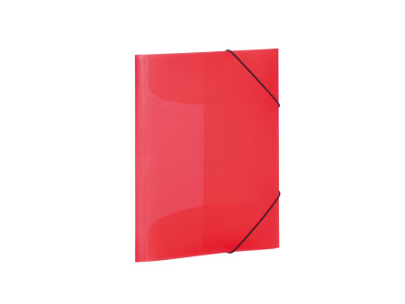 HERMA Chemise à élastiques, PP, A4, rouge translucide