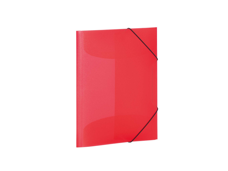 HERMA Chemise à élastiques, PP, A4, rouge translucide