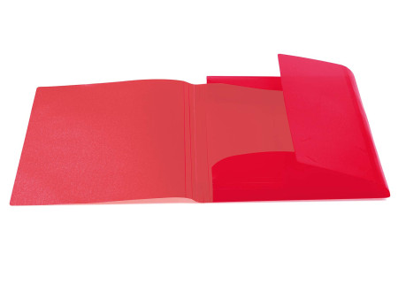 HERMA Chemise à élastiques, PP, A4, rouge translucide