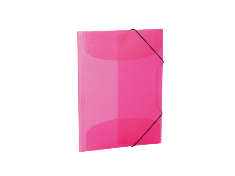 HERMA Chemise à élastiques, PP, A4, rose translucide