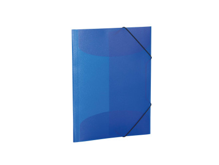 HERMA Chemise à élastiques, PP, A4, bleu foncé translucide