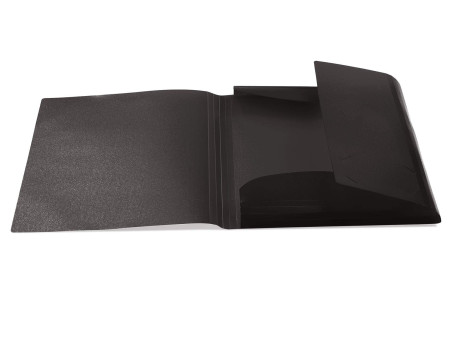 HERMA Chemise à élastiques, PP, A3, noir translucide