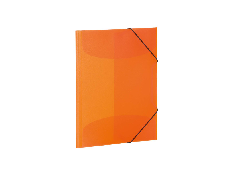 HERMA Chemise à élastiques, PP, A3, orange translucide