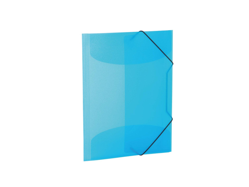 HERMA Chemise à élastiques, PP, A3, bleu clair translucide