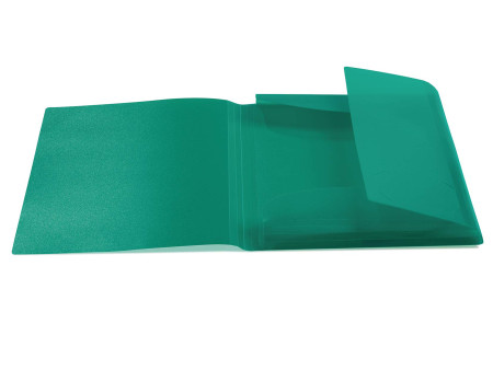 HERMA Chemise à élastiques, PP, A3, vert foncé translucide