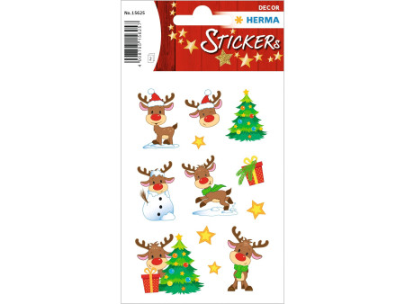 HERMA Stickers de Noël DECOR 'Little Rudolph'