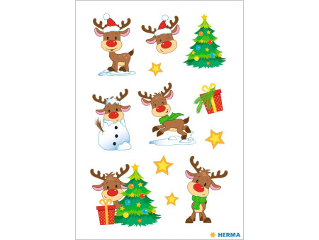 HERMA Stickers de Noël DECOR 'Little Rudolph'