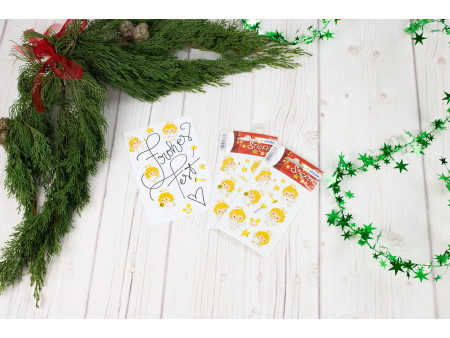 HERMA Stickers de Noël DECOR 'Choeur des anges'