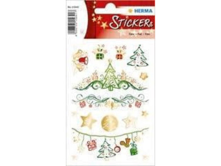HERMA Stickers de Noël CREATIVE 'Etoiles et flocons'