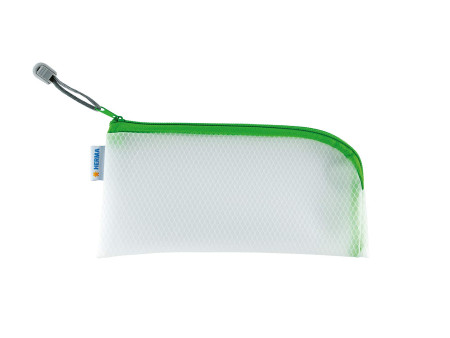HERMA Pochette à fermeture à zip 'Mesh Bags', vert