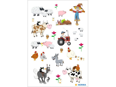 HERMA Autocollants DECOR 'Petite ferme'