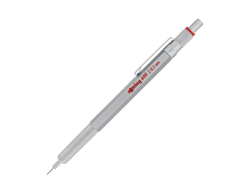 rotring Porte-mines 600, 0,5 mm, argent