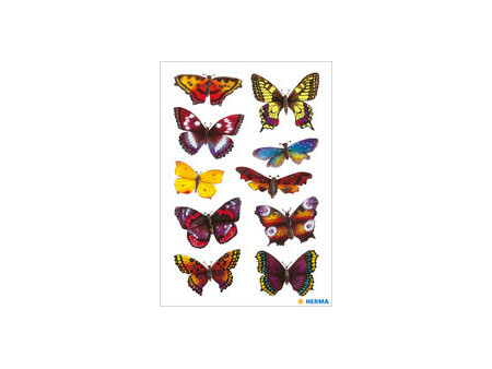 HERMA Autocollants DECOR 'Saison des papillons'