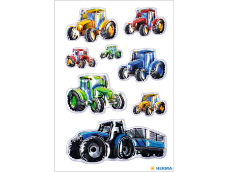 HERMA Sticker MAGIC 'Course de tracteurs'