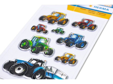 HERMA Sticker MAGIC 'Course de tracteurs'