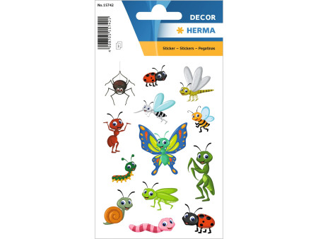 HERMA Autocollants DECOR 'Petits insectes'