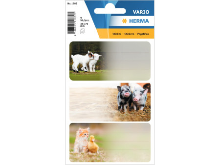 HERMA Étiquette pour livre 'Animaux de la ferme'