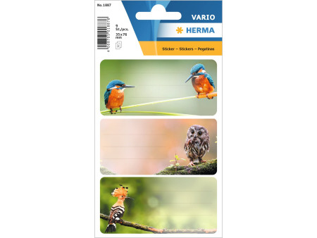 HERMA Étiquette pour livre 'Oiseaux'