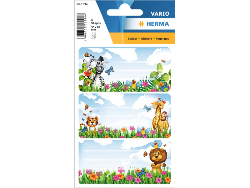 HERMA Étiquette pour livre VARIO 'Jungle'