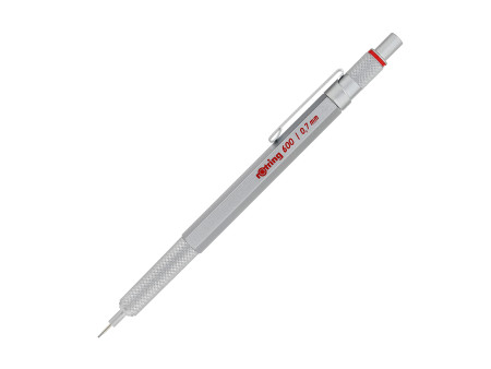 rotring Porte-mines 600, 0,7 mm, argent