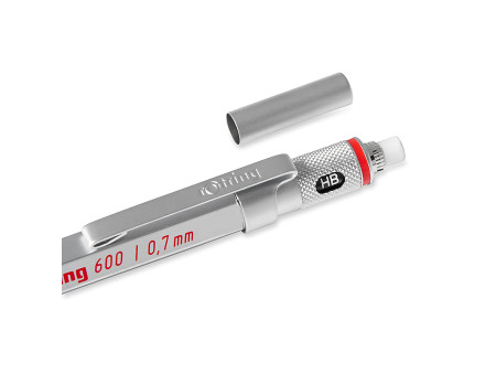 rotring Porte-mines 600, 0,7 mm, argent