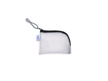 HERMA Pochette à fermeture à zip 'Mesh Bags', A7, noir